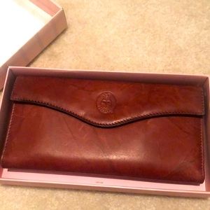 Genuine Leather Clutch Wallet- JG Hook